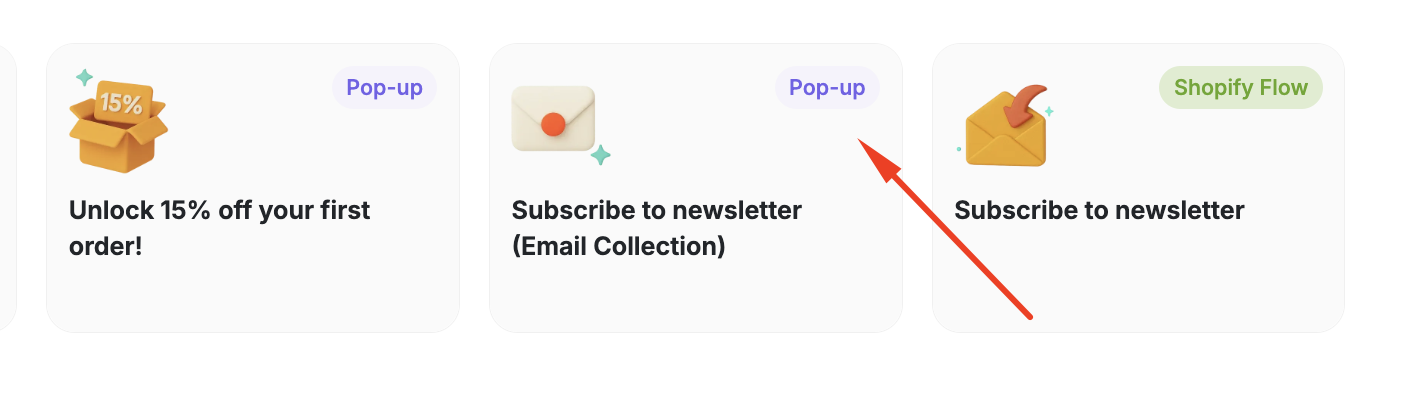 Template icons overview