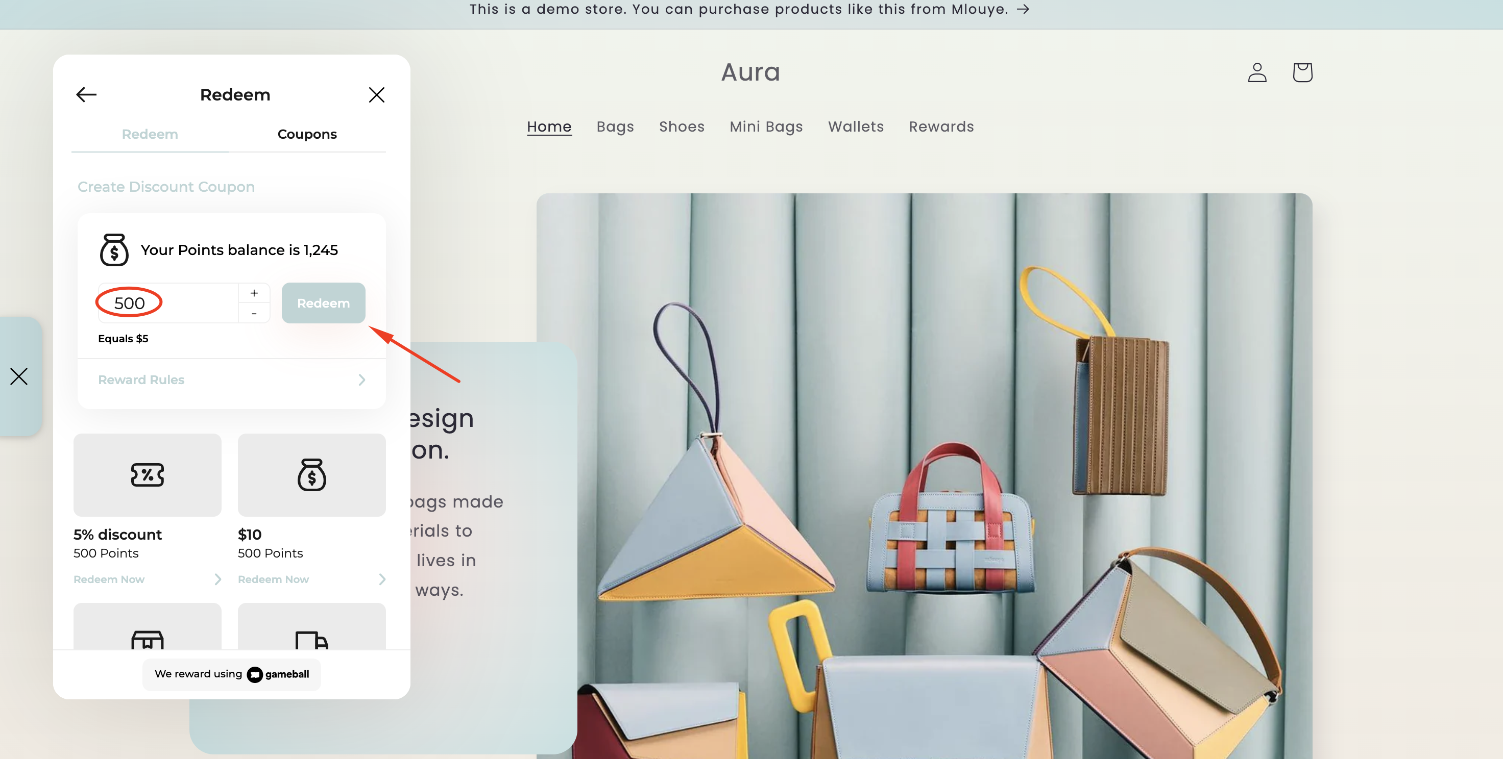 Create Discount Coupon