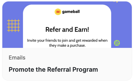 Referral program email template