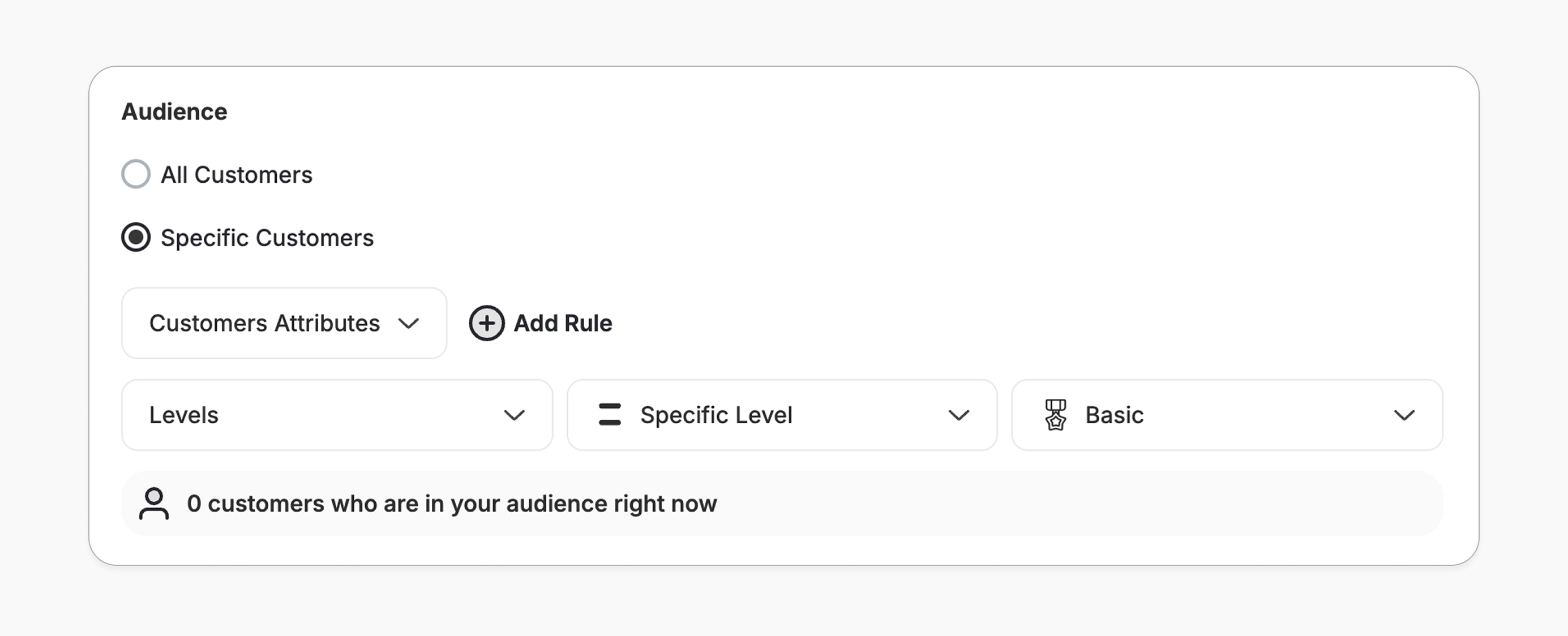 Tier-locked badge settings
