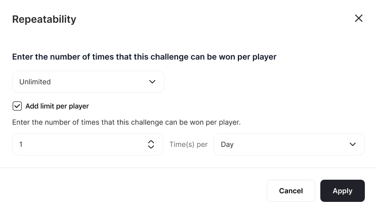 Unlimited with daily limit
