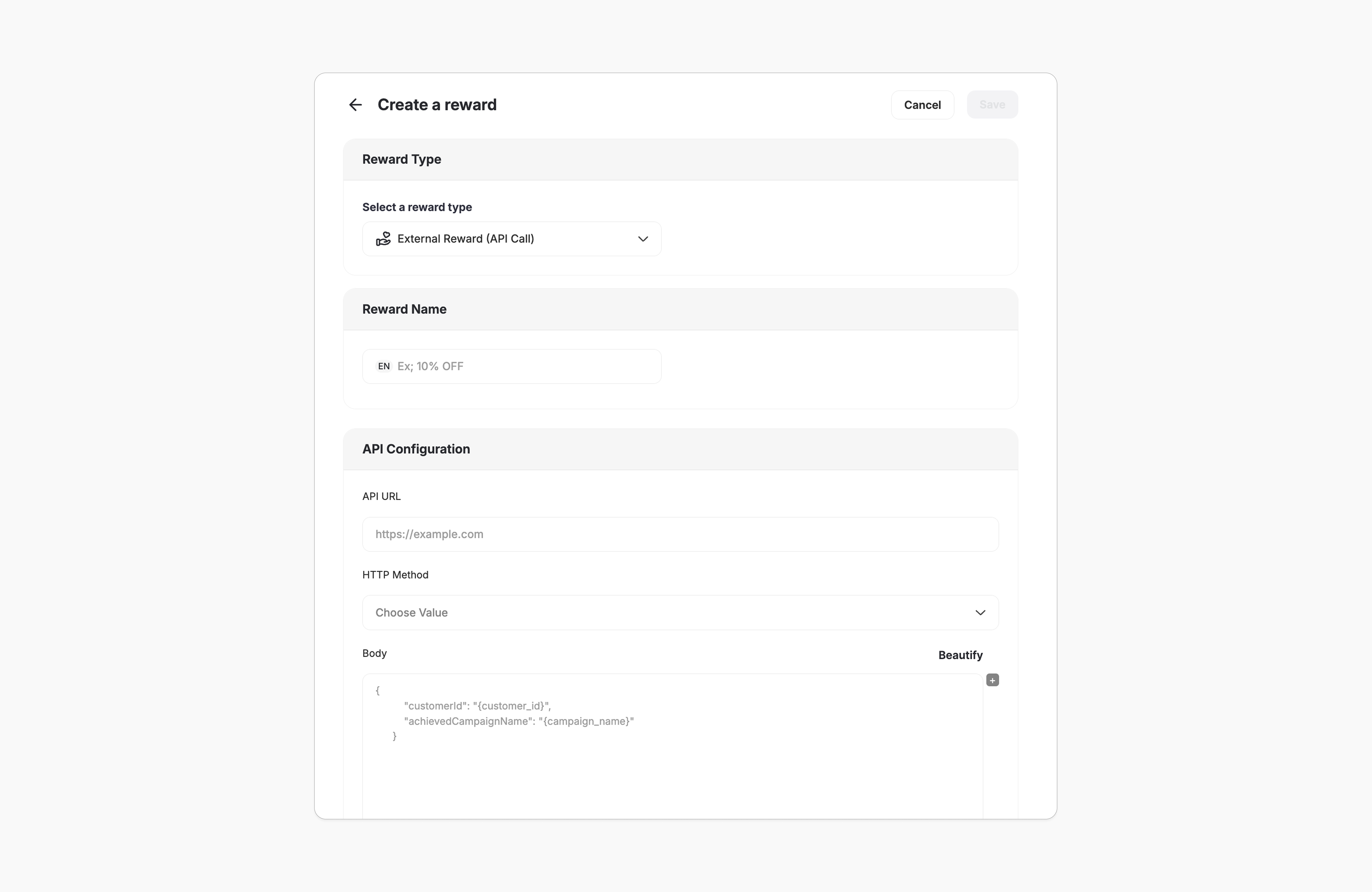 External reward in referral and tiers