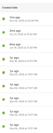 Improved date and time display
