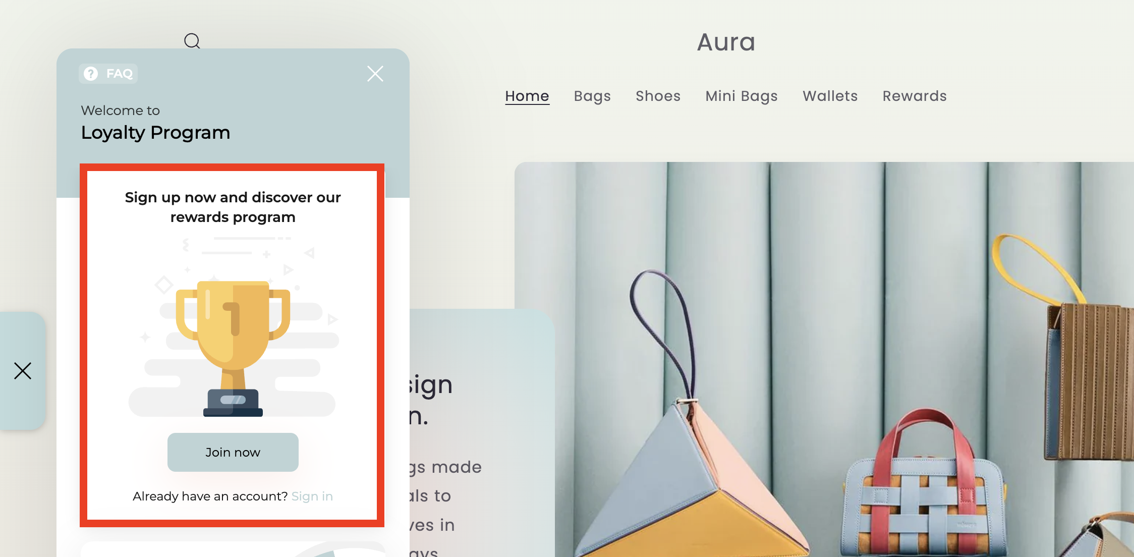 Guest view content example