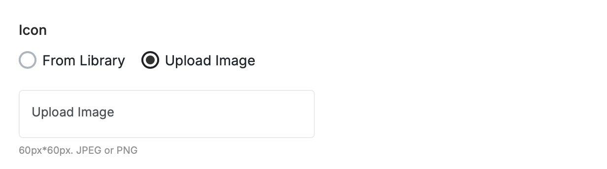 Launcher icon settings