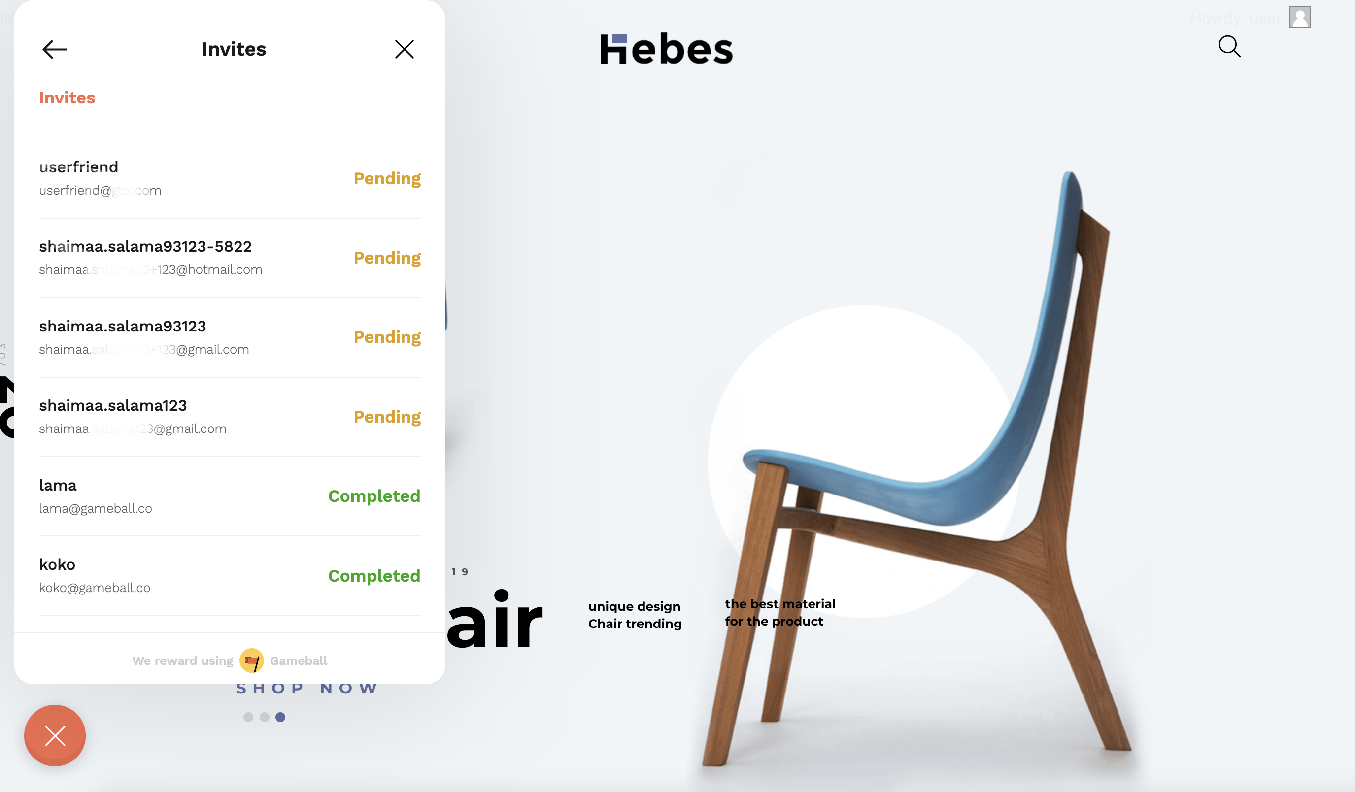 Referral History - Pending