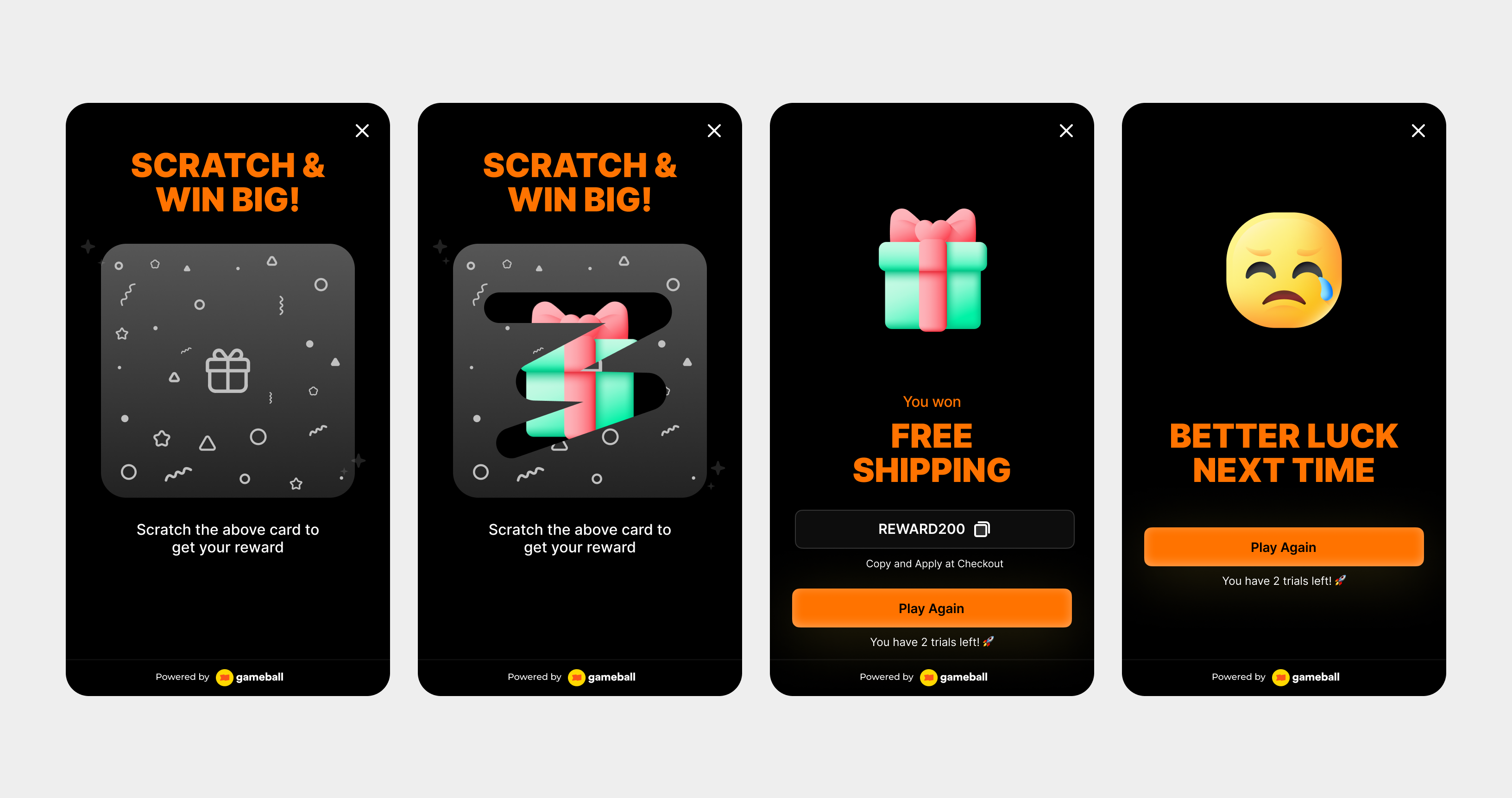 Scratch and win preview