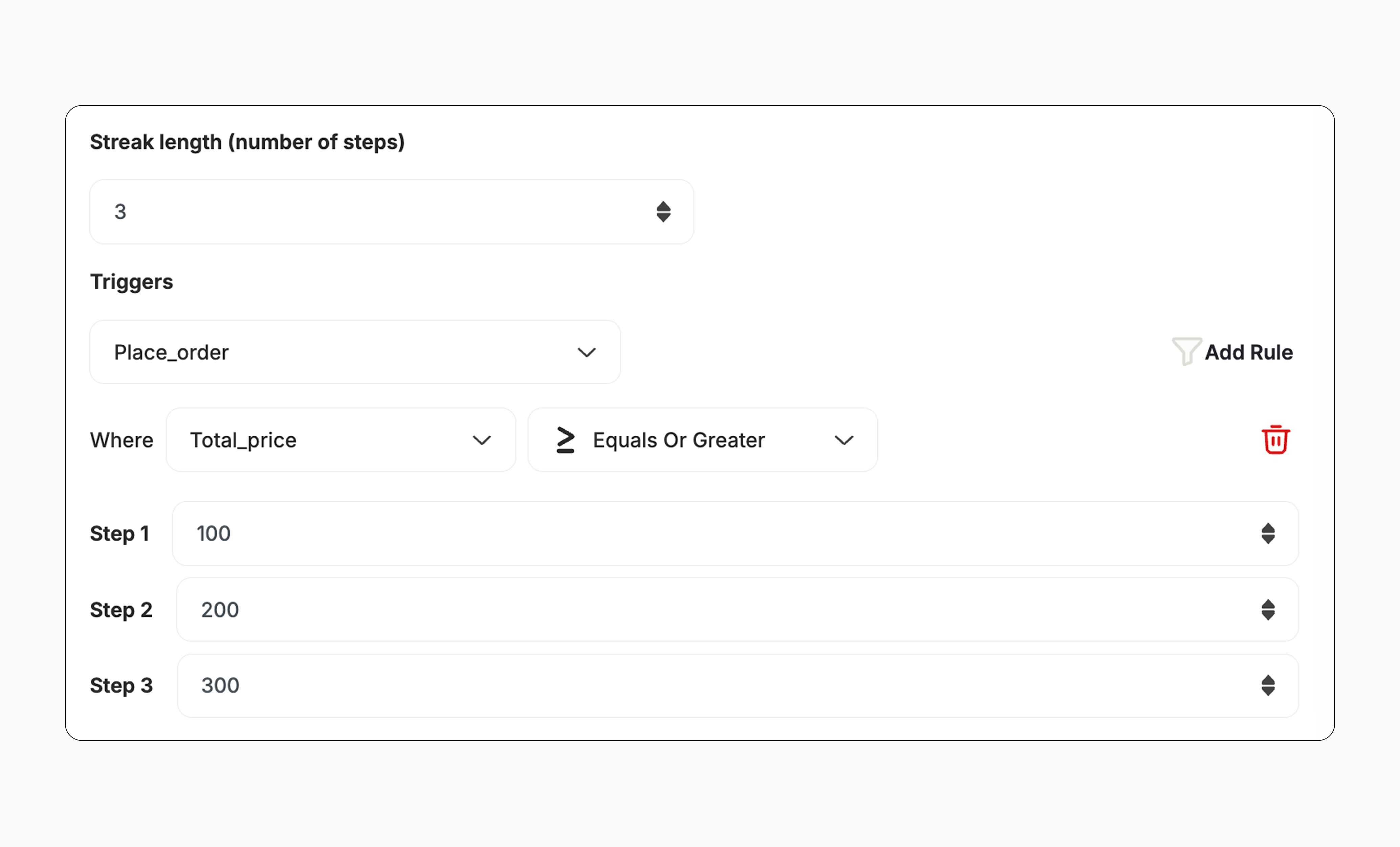 Stamps optional rules