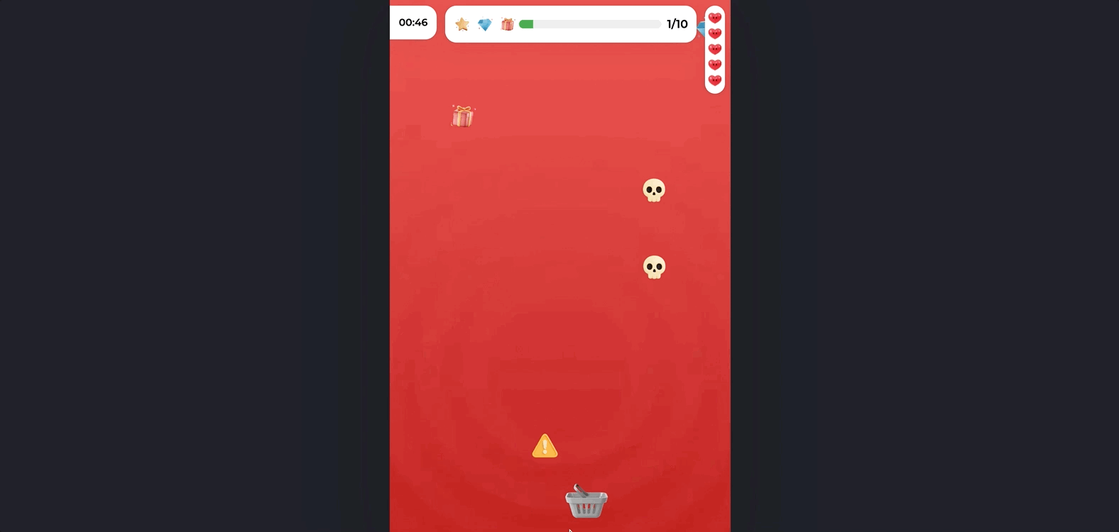 The catcher gameplay