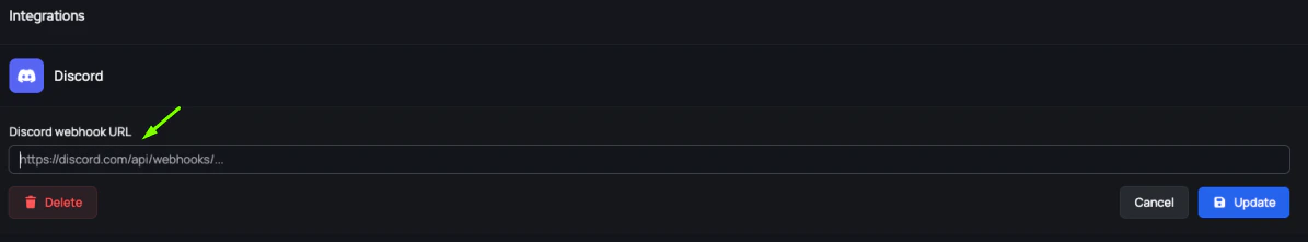 Discord notifications connected in GameBoost