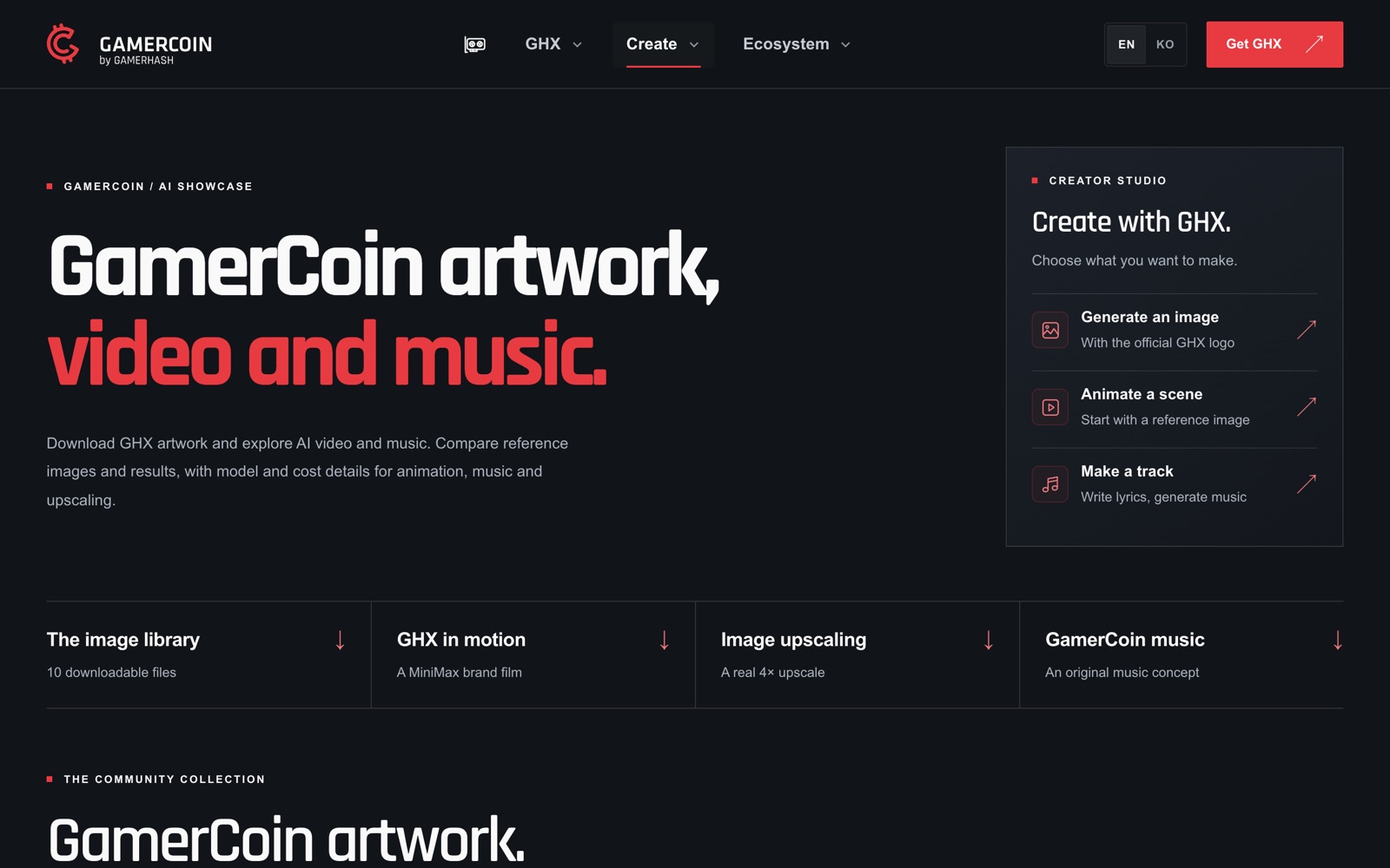 GamerCoin AI Showcase