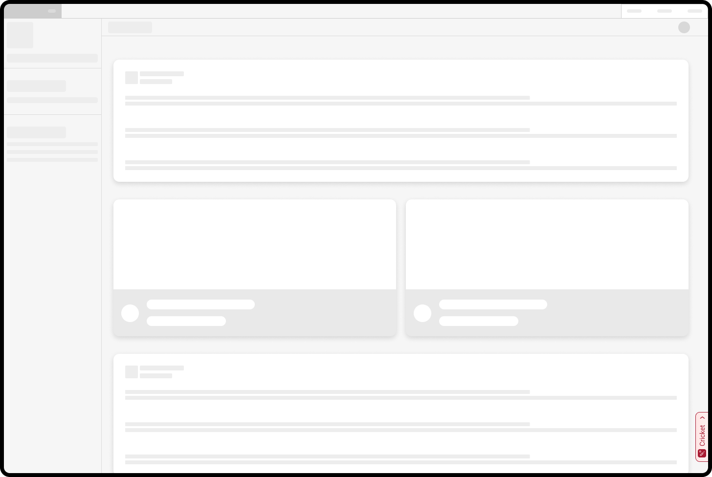 Criczop Web Widget - Desktop Docked - Style 2 Criczop Web Widget - Desktop Docked - Style 2