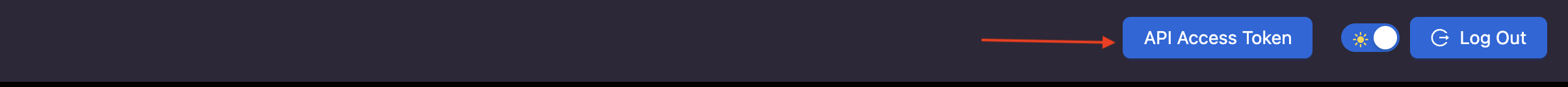 Token Generator Button Location