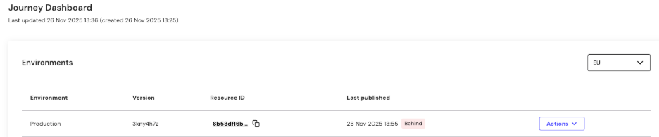 restore journey version image