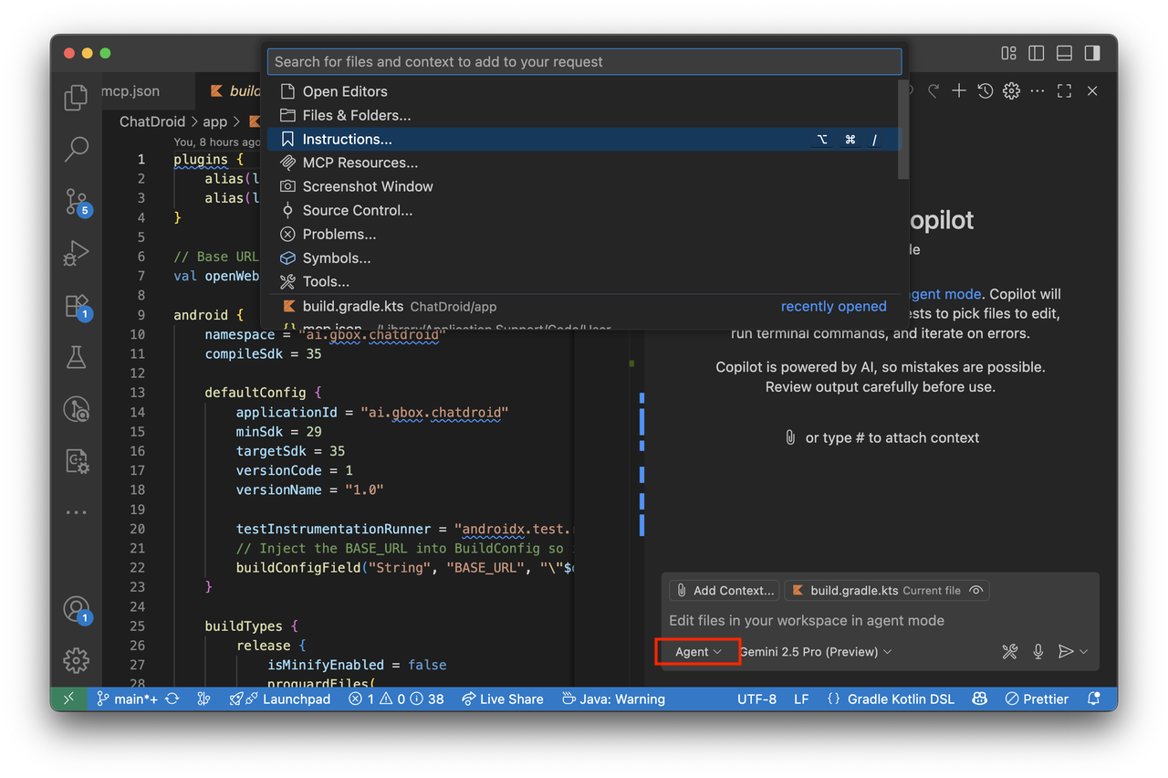 VSCode Copilot Setup 1
