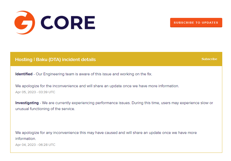 Subscription methods