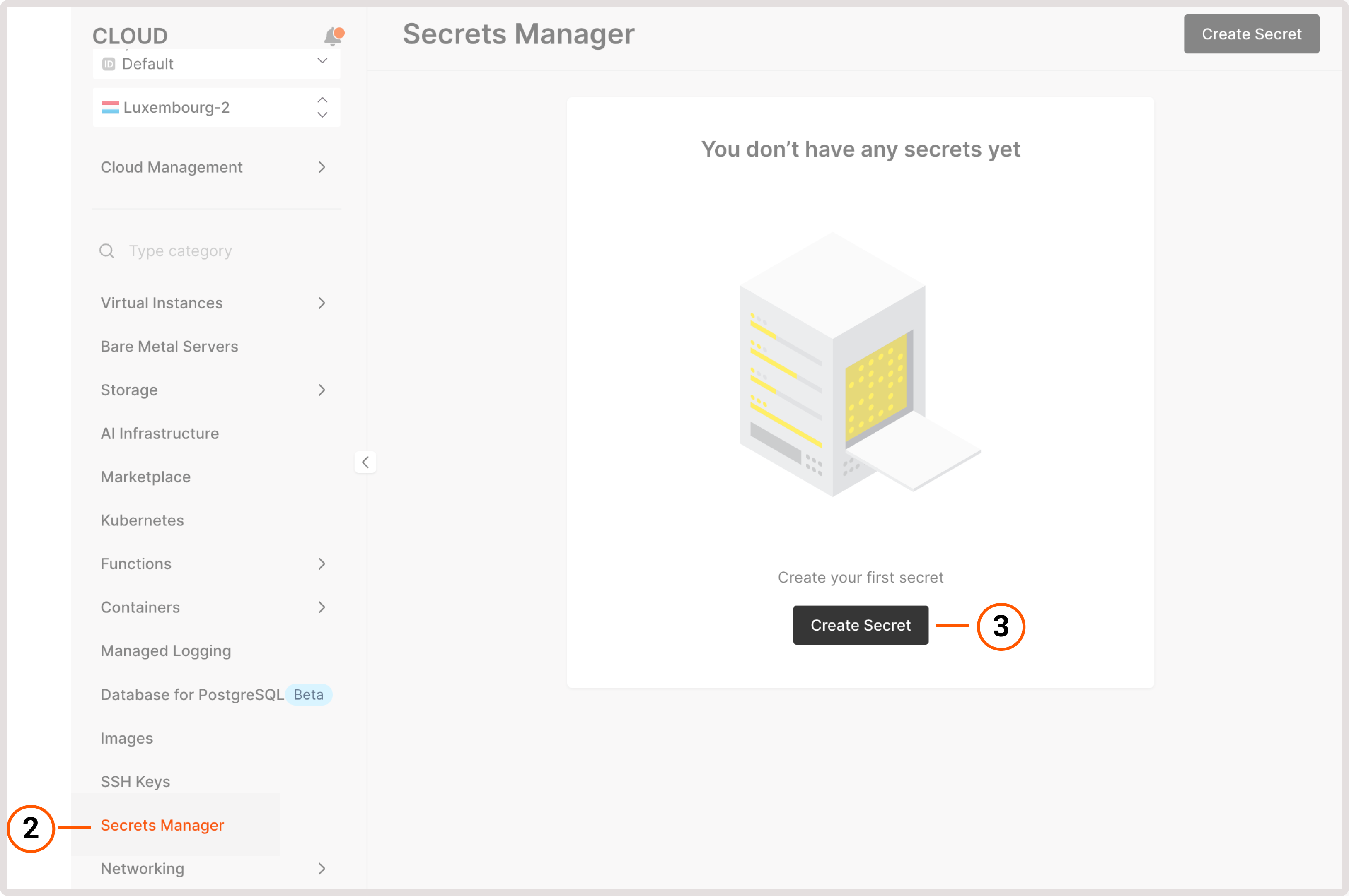 Upload a PKCS12 file