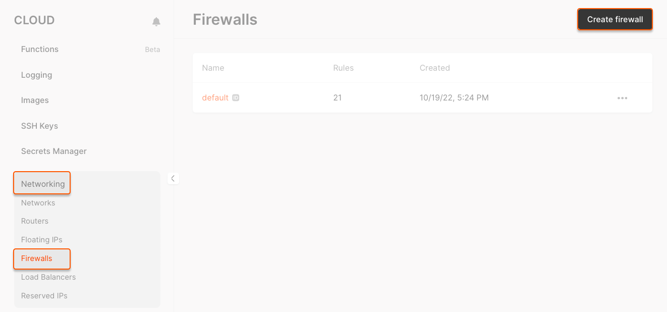 Firewalls