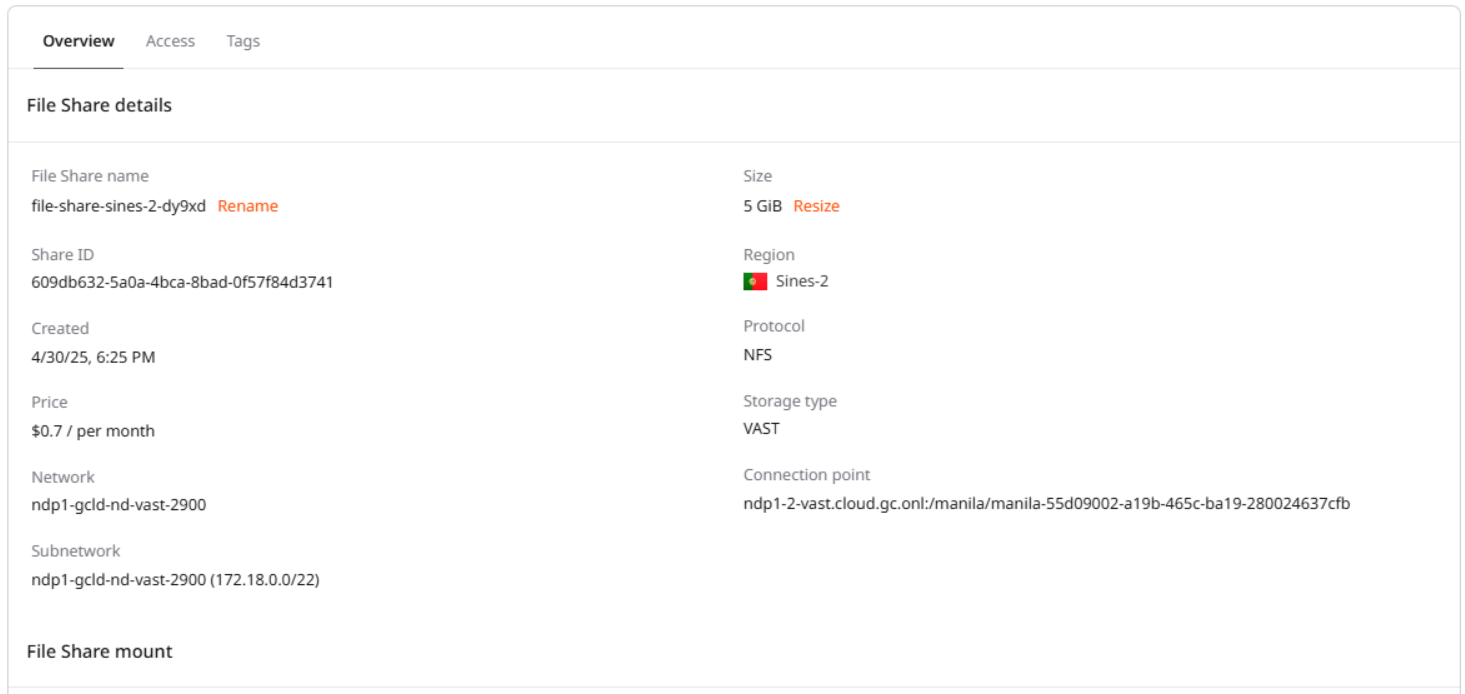 File Share Details Pn