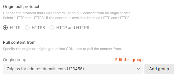 Origin Pull protocol