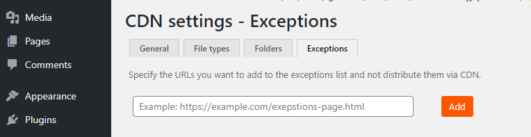 Exceptions