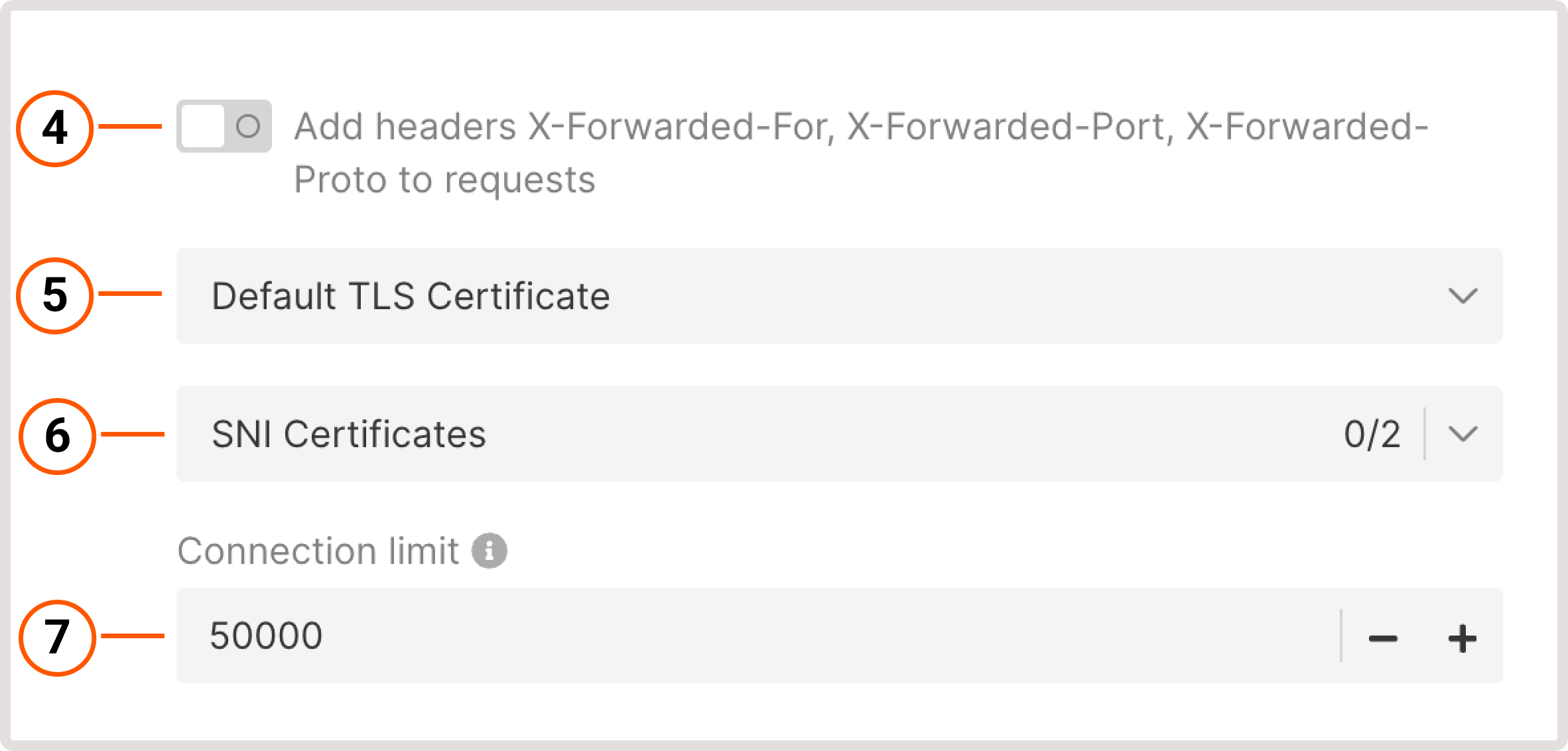 Create a listener dialog