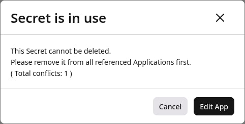 FastEdge Delete
Detachment