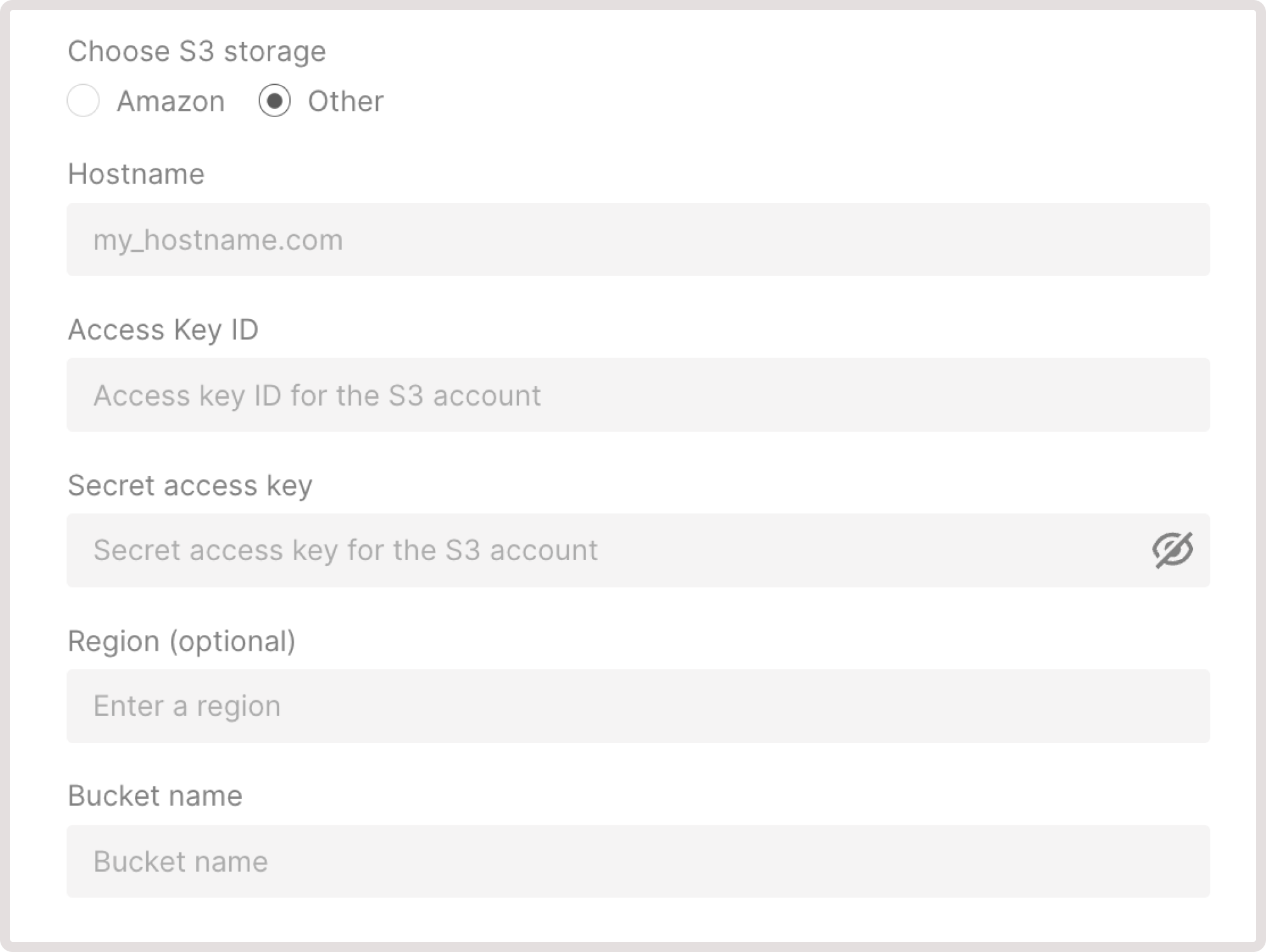 Amazon S3 authentication for a new origin