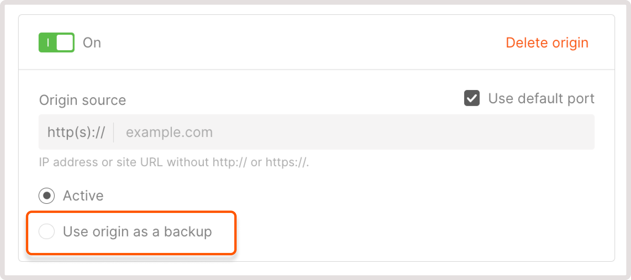 Amazon S3 authentication for a new origin