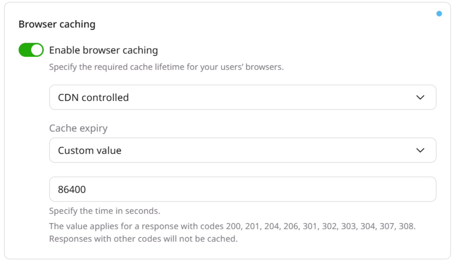 CDN Controlled Cache Expiry Custom
