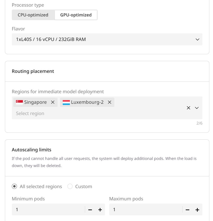 Request quota increase