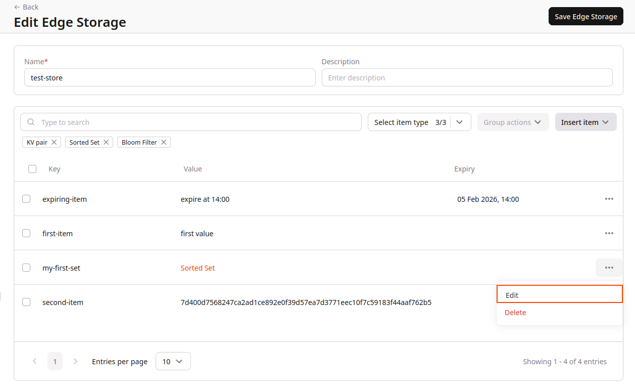 FastEdge Edge Sorted Set
Edit