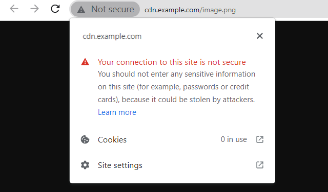 Check the SSL option