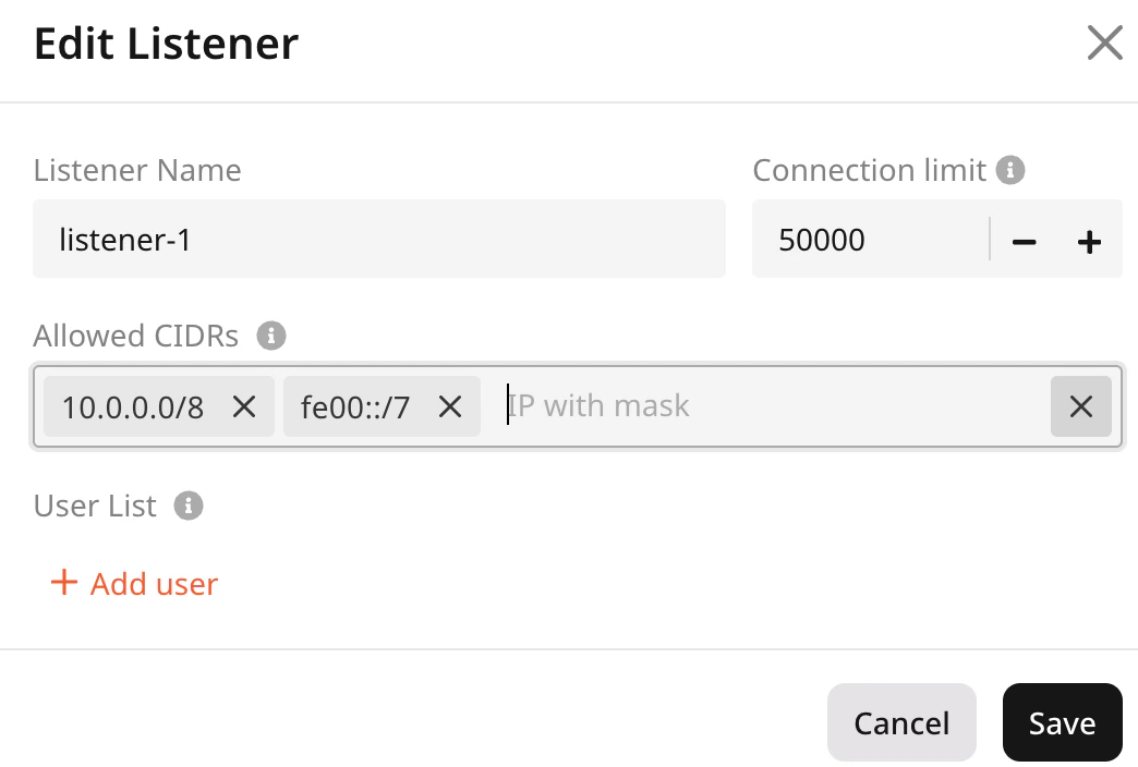 step 8 cidr validation