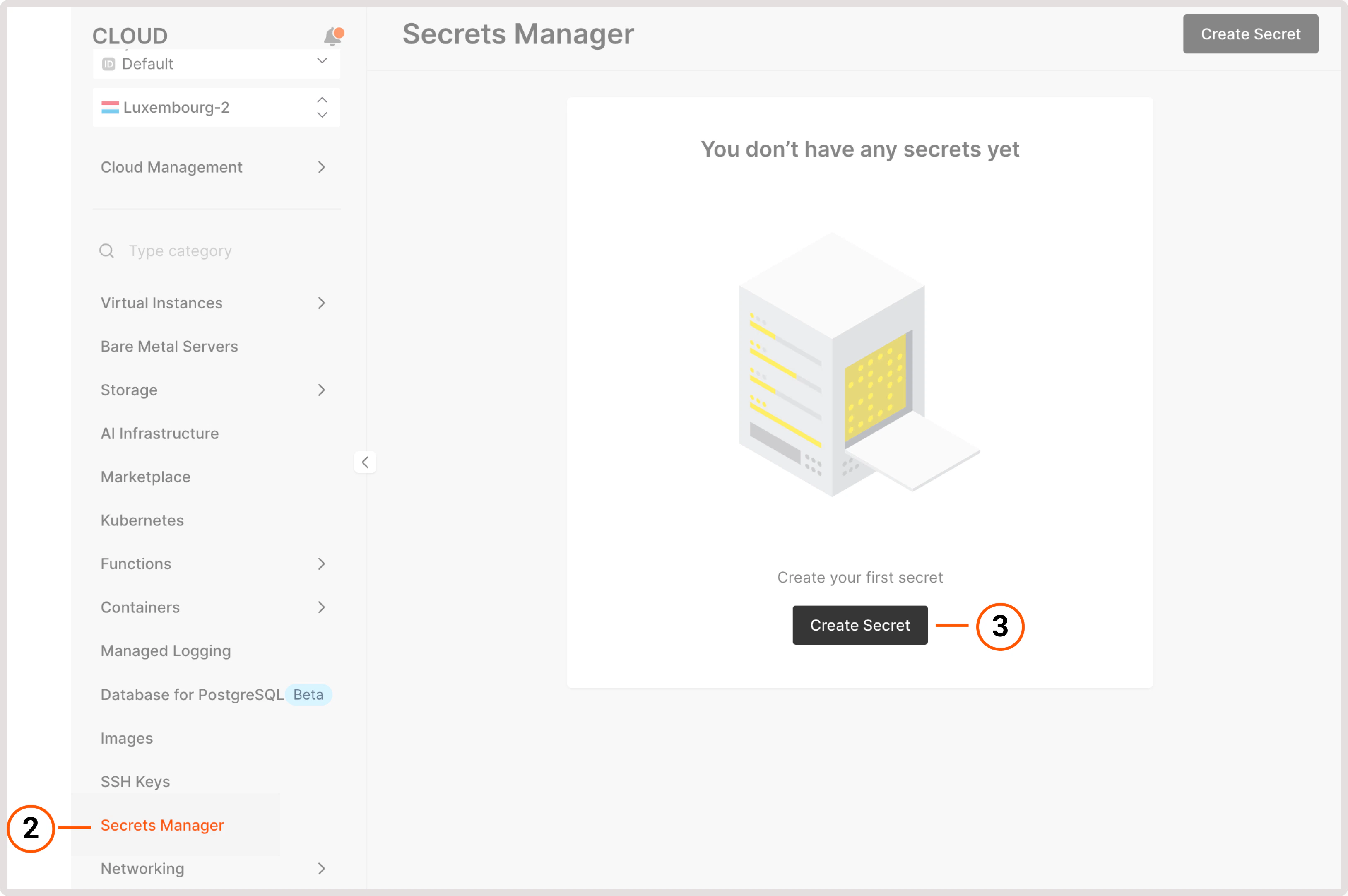 Upload a PKCS12 file
