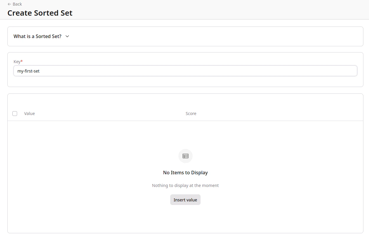 FastEdge Create Sorted Set