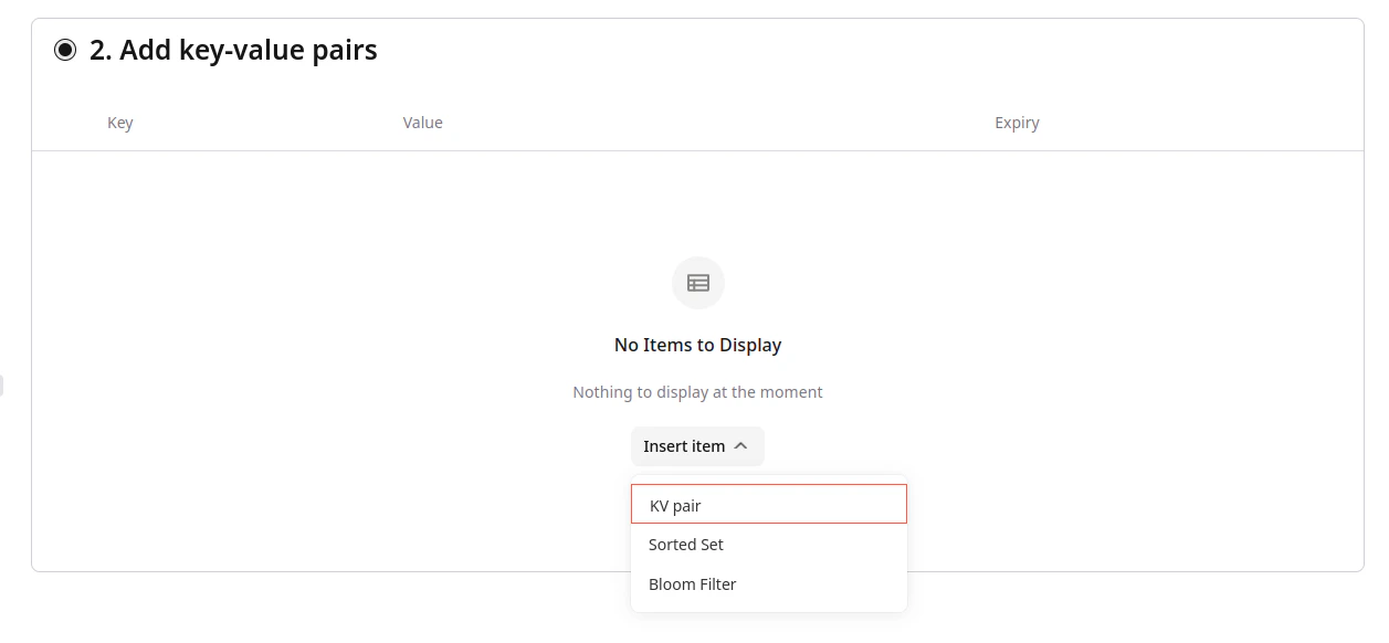 FastEdge Insert KV Pair