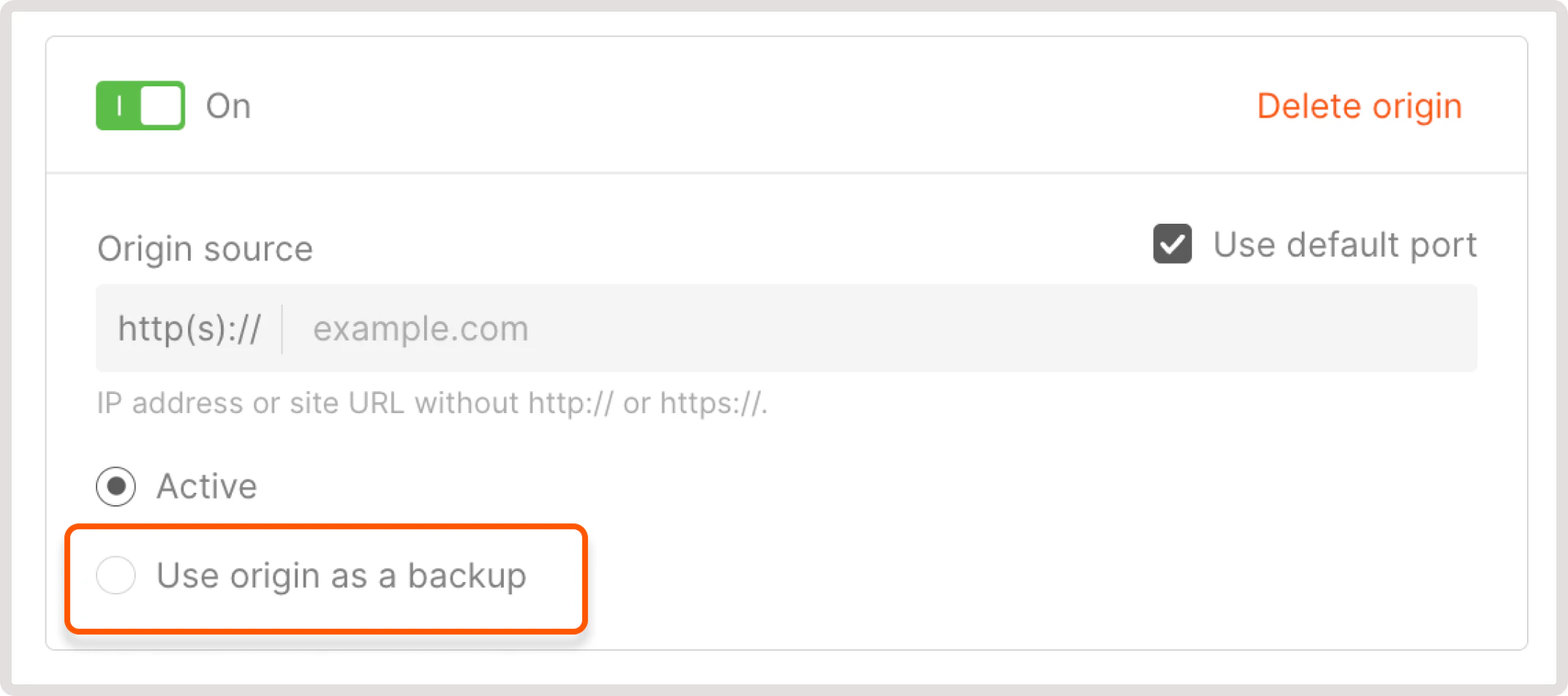 Amazon S3 authentication for a new origin