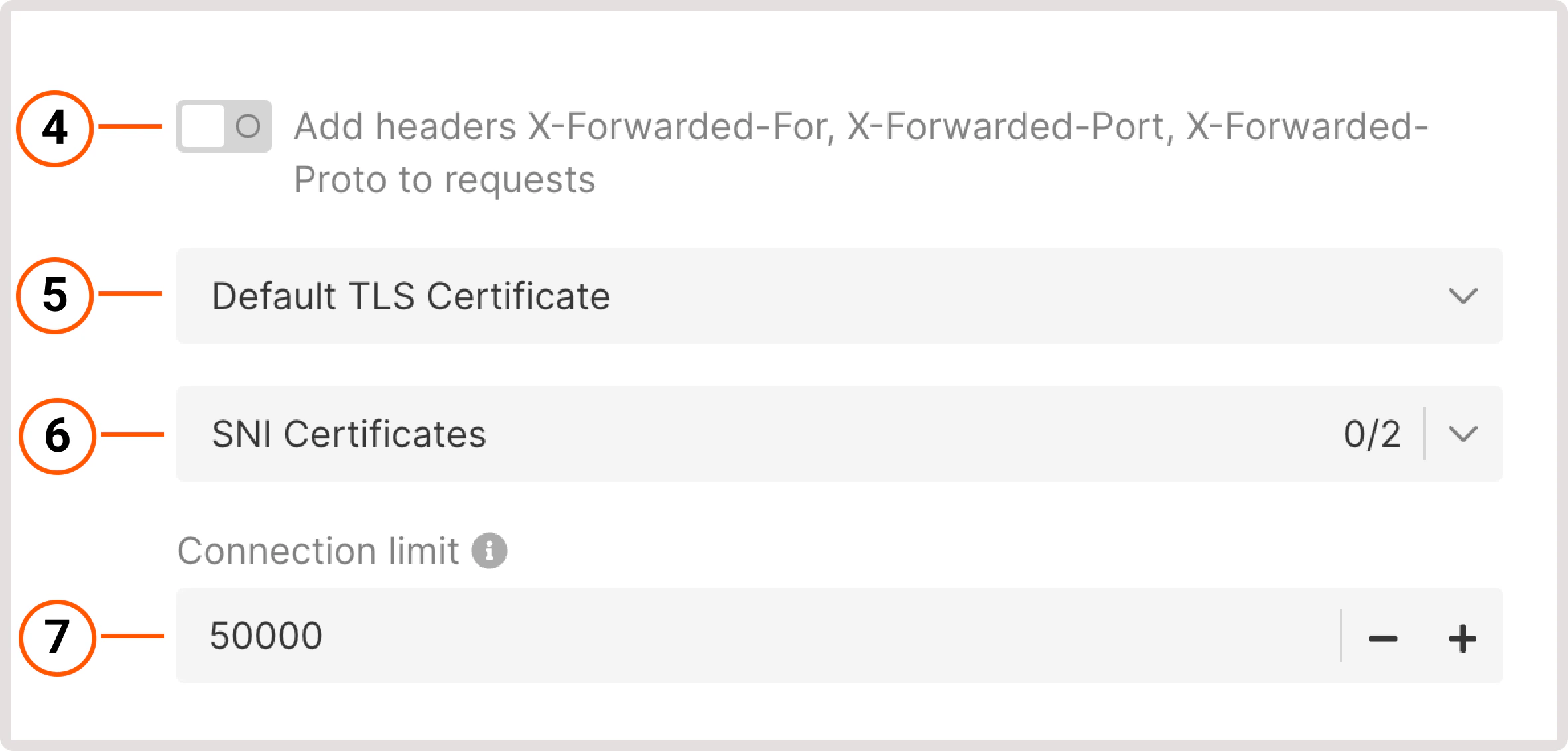 Create a listener dialog