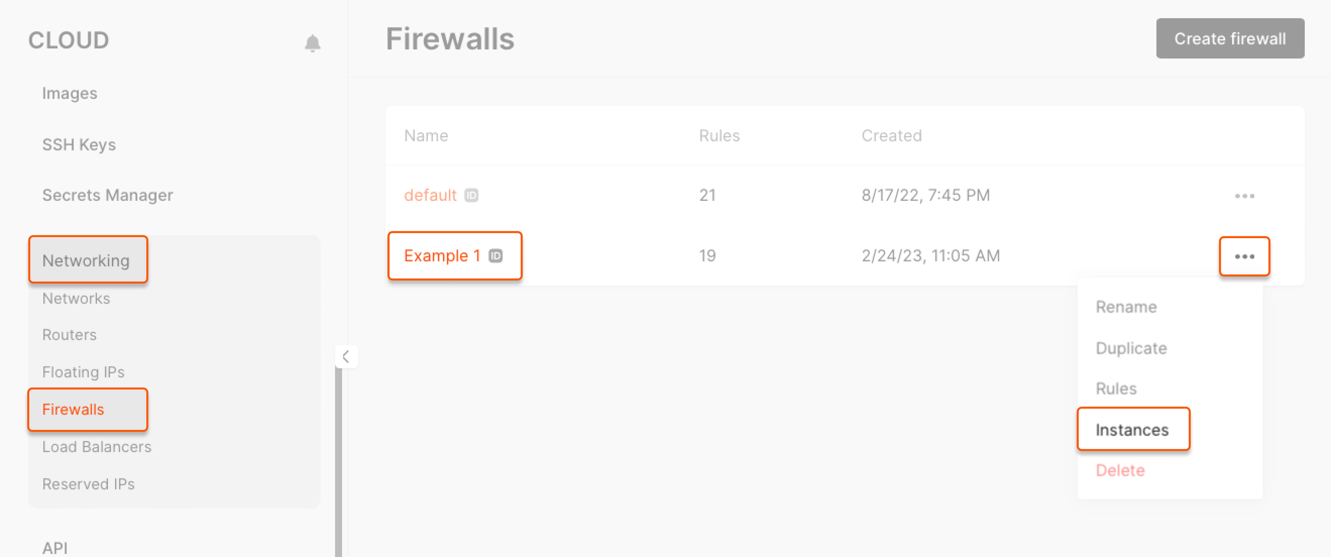 Firewalls