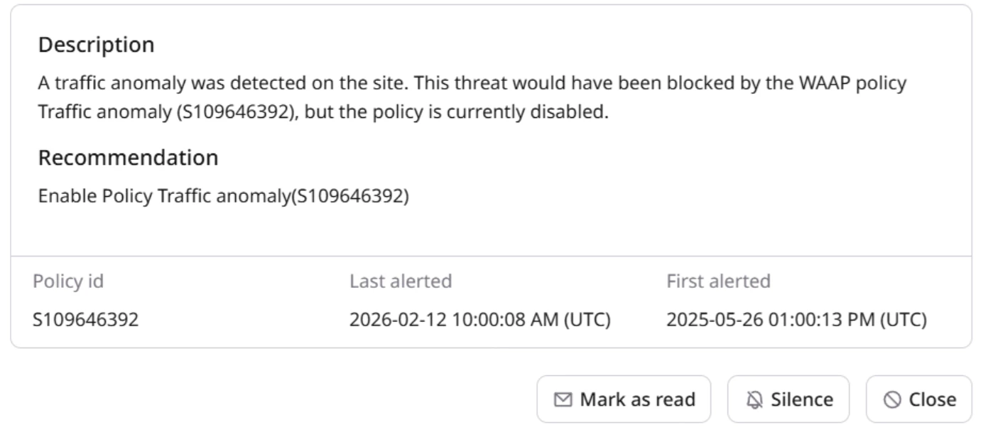 Manage security insights