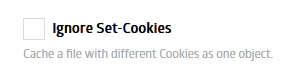 Set-Cookie setting