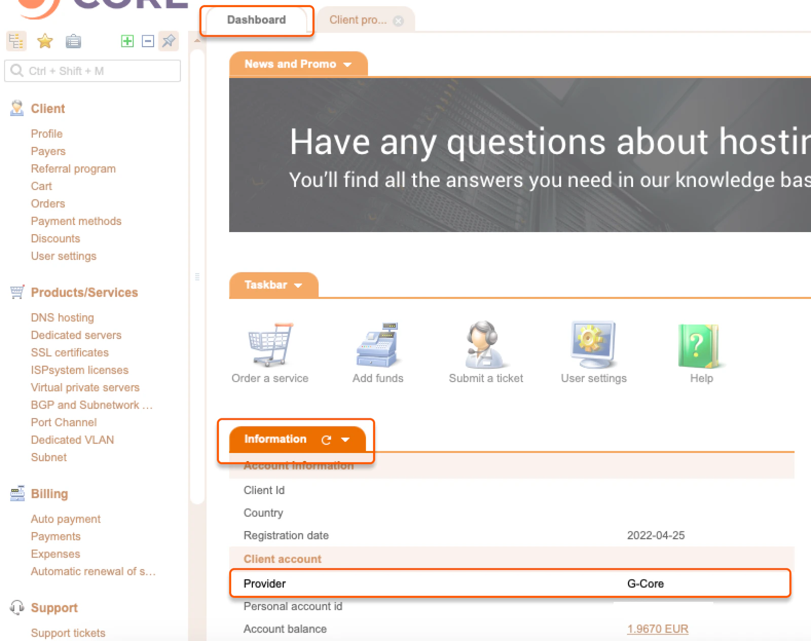 Pay for Gcore services (payment methods)