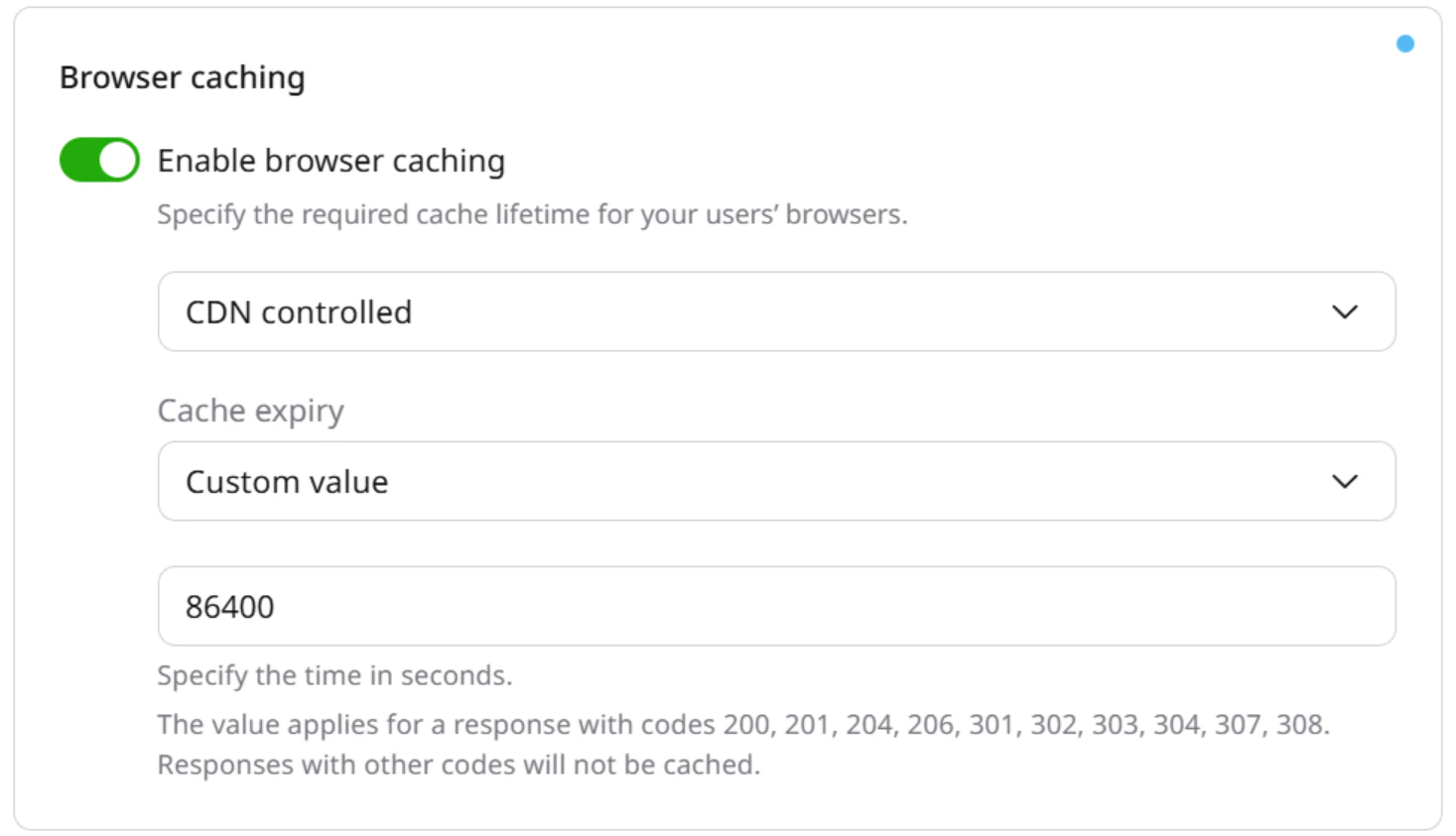 CDN Controlled Cache Expiry Custom