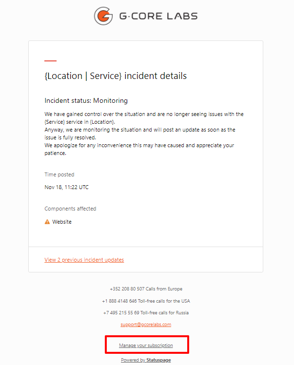 Email management