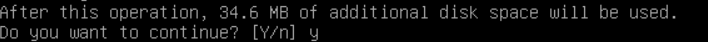 Confirmation prompt
