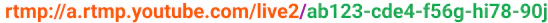 stream URL