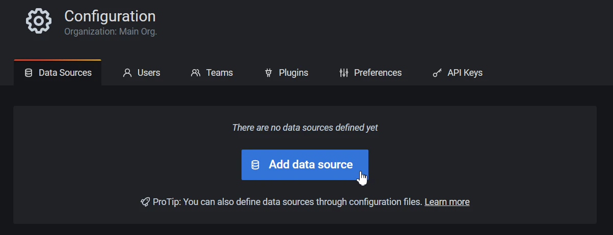 data source