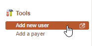 Add a new user