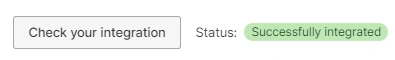 Configured correctly